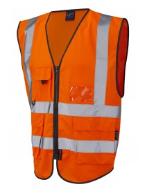 Leo Lynton Superior Class 2 Waistcoat - Orange